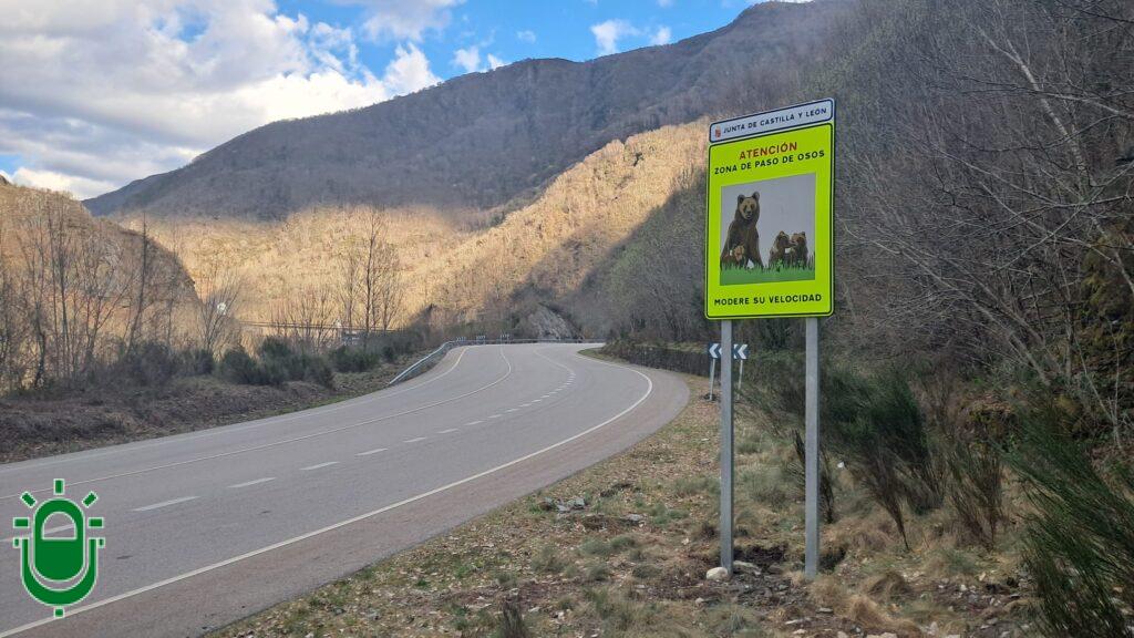 Señalización+osos+Rabanal+de+Abajo+margen+izquierdo