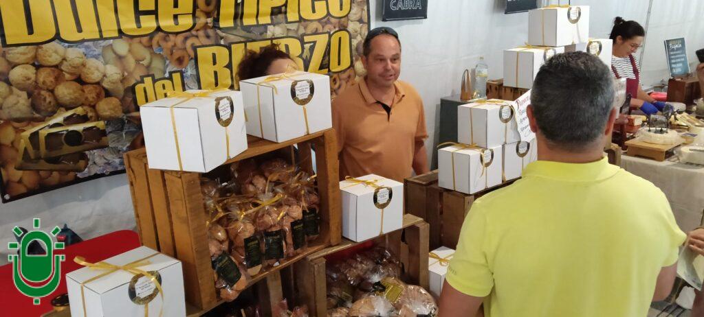 Animación en el centro de Ponferrada con el Mercado de Primavera