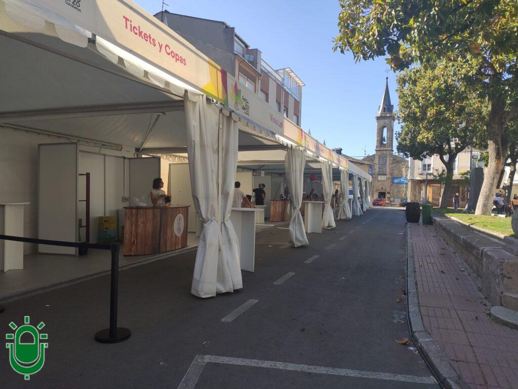 casetas Feria del Vino Cacabelos 2022