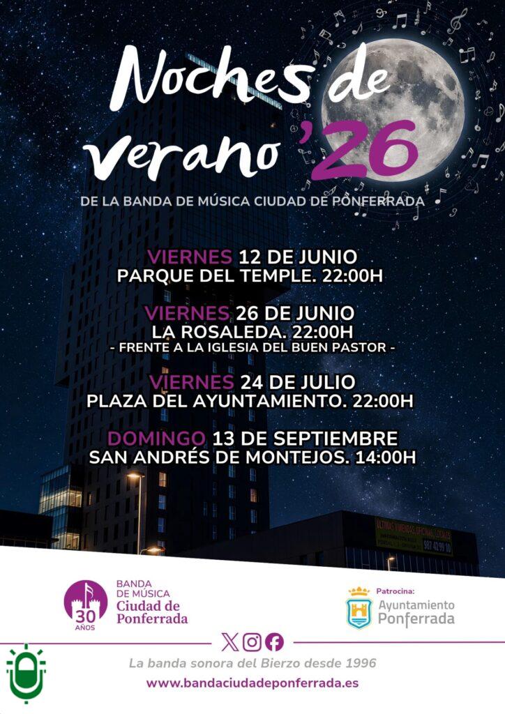 Cartel Noches de Verano 2026