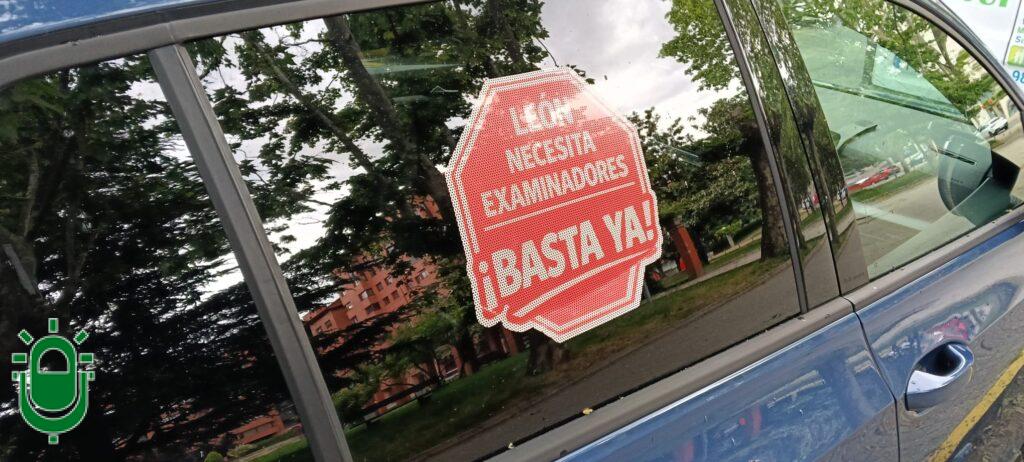 Cartel autoescuelas. Necesitan examinadores. 19 junio 2026