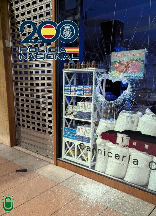 En prisión un hombre detenido por atacar comercios en Ponferrada