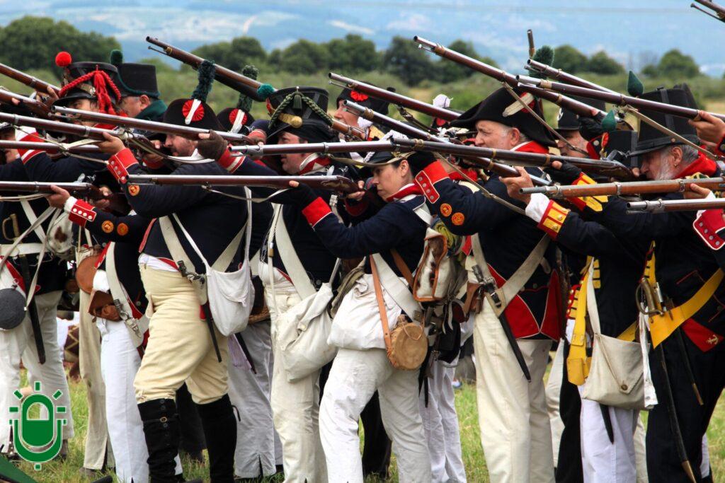 Espectacular recreación histórica de la batalla Napoleónica de San Pedro Castañero en 1809