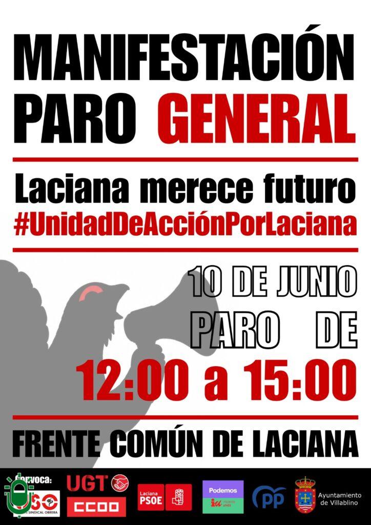 Paro General en Laciana. 10 junio 2026