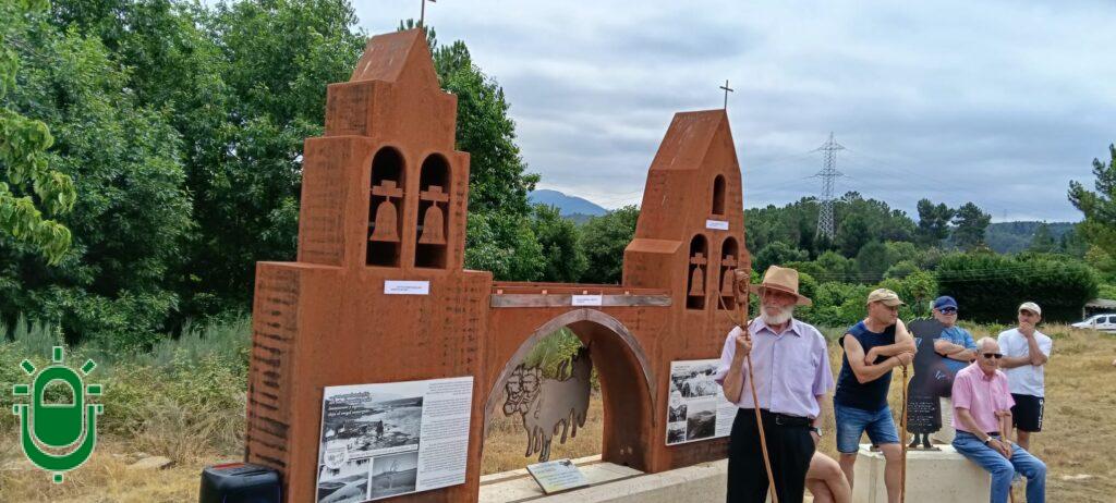 Romeria Pantano de Bárcena 2026. Escultura y romeros