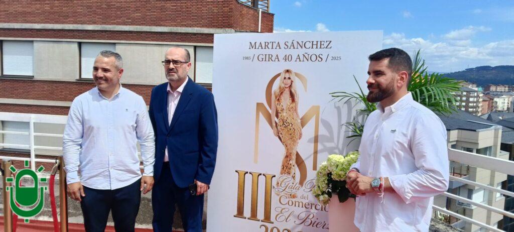 Un concierto de Marta Sánchez, gran atractivo de la tercera Gala del Comercio de Ponferrada, el 3 de octubre