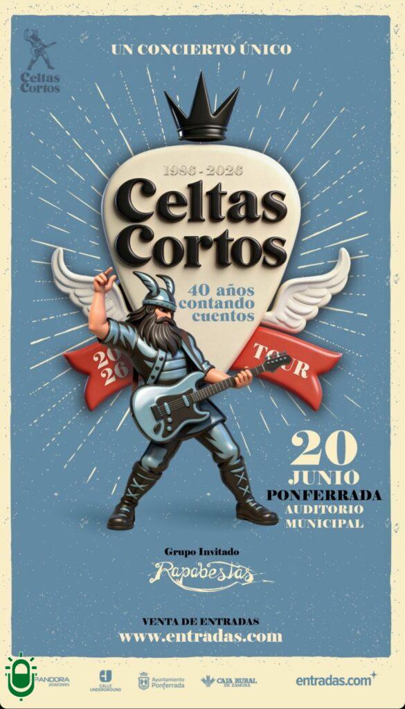 Aplazado el concierto de Celtas Cortos en Ponferrada, el sábado 20, día del partido final de la Ponferradina