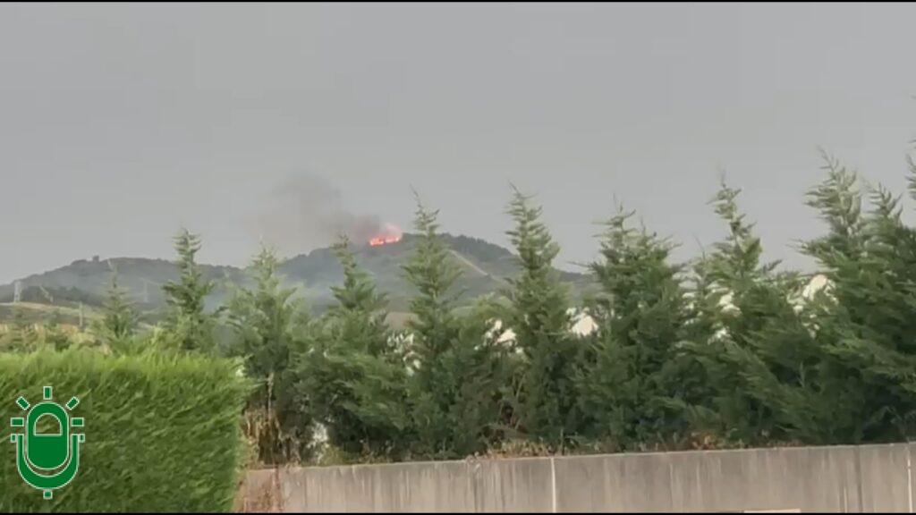 incendio en Villafranca