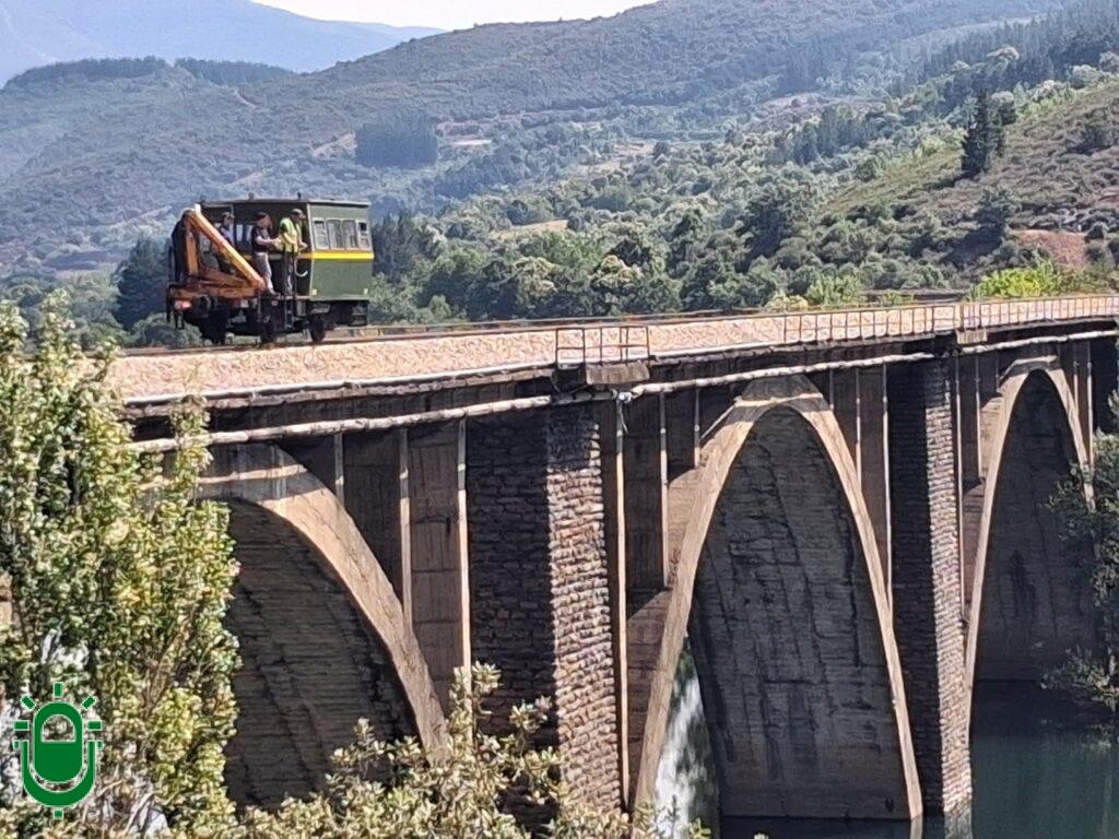obra tren ponfeblino en el puente 18 junio 2026