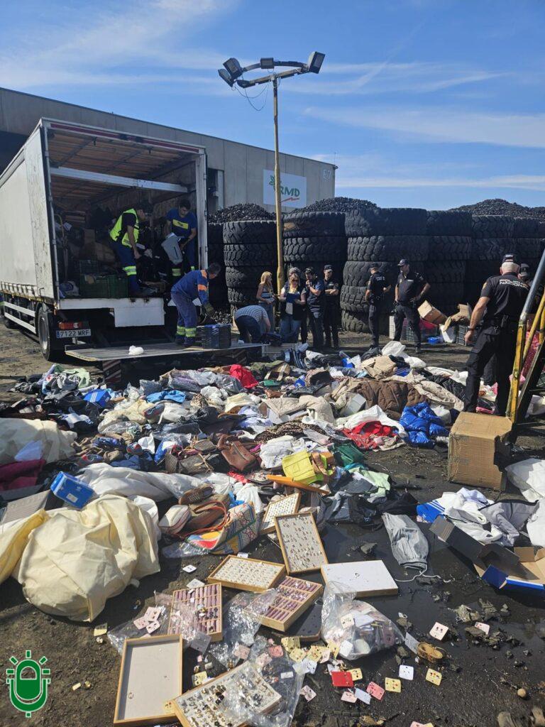 DESTRUCCION ropa Operación BASTION. Policía Nacional. 16 julio 2026 (2)