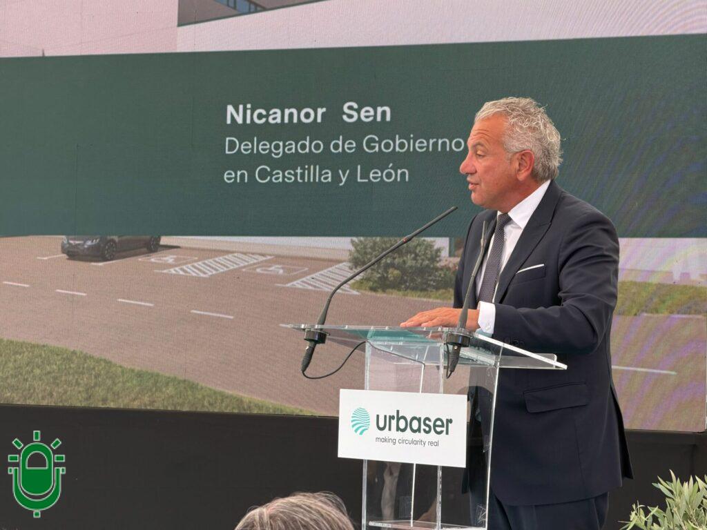 Primera piedra Urbaser Cubillos. Nicanor Sen. 2 julio 2026