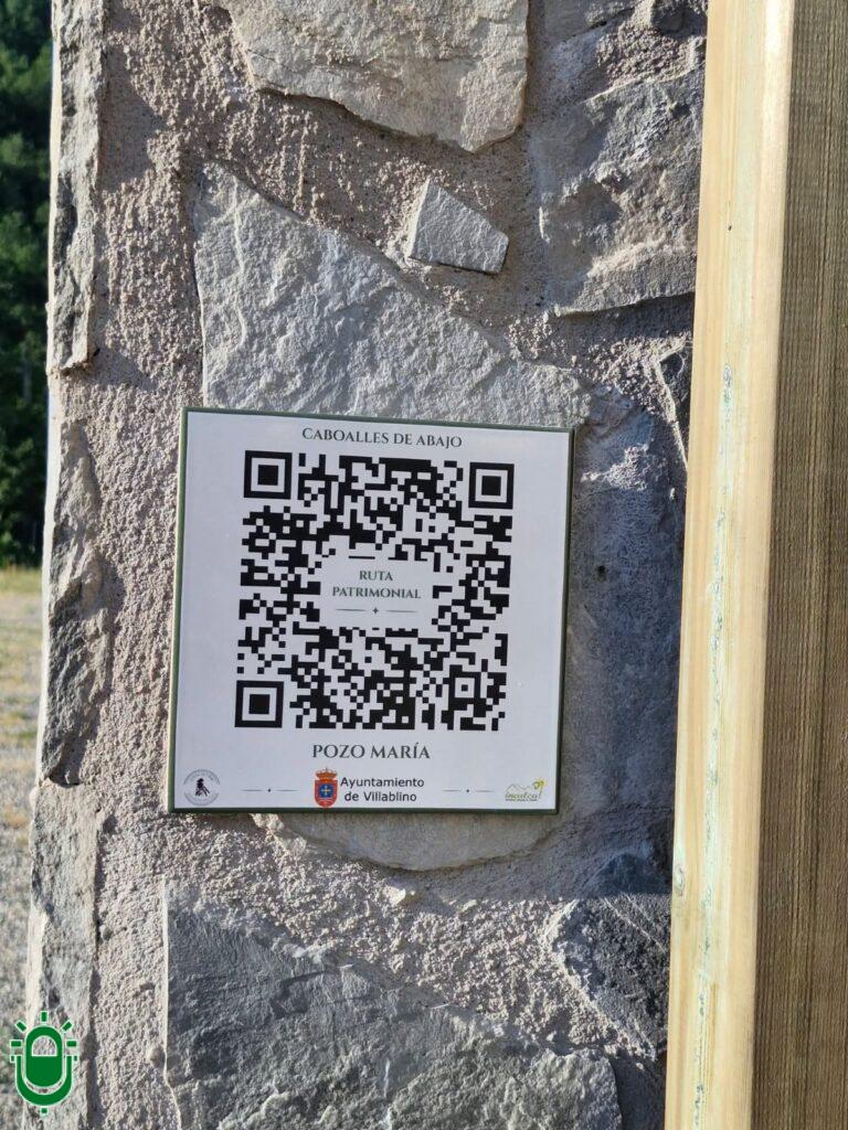 Ruta Patrimonio Caboalles de Abajo. 11 julio 2026. Código QR