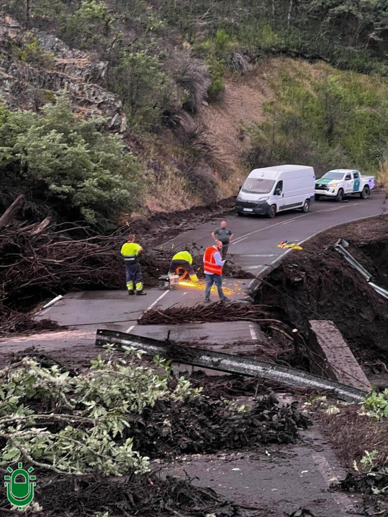 Peranzanes inicia el expediente para pedir la declaración de zona catastrófica