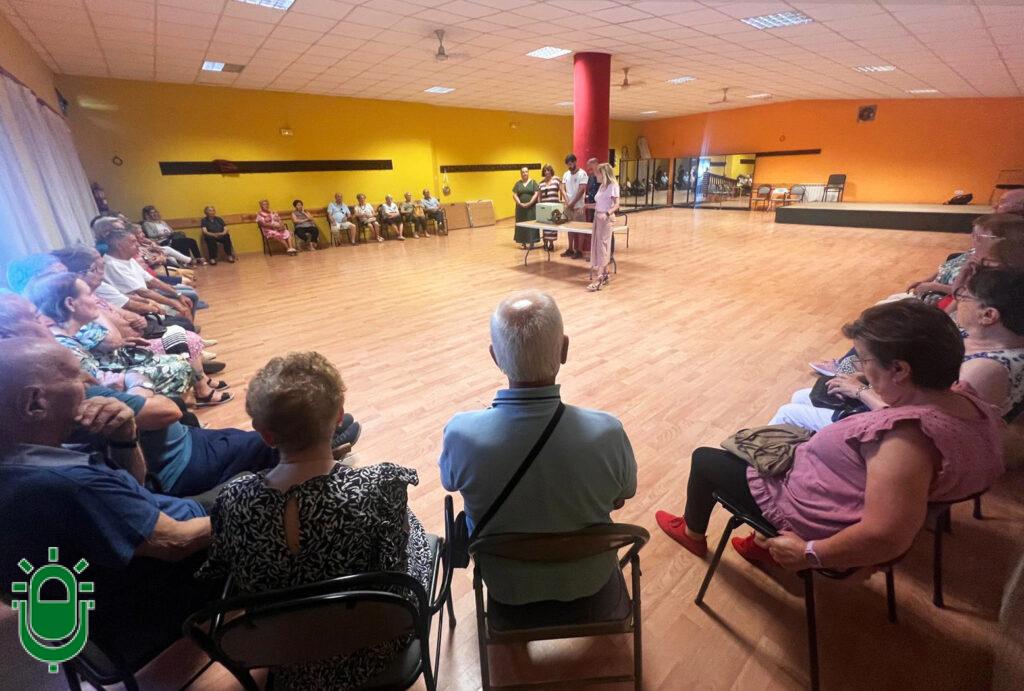 Visita de la caixa en camponaraya