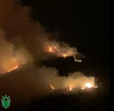incendio en Congosto