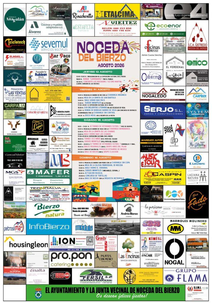 CARTEL FIESTAS MUNICIPALES 2026