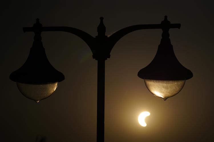 Eclipse en Ponferrada. Ical. César Sánchez 16
