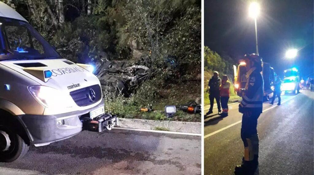 Un joven de Villablino y otro asturiano residente en Ponferrada, las dos víctimas del accidente de tráfico nocturno en Degaña