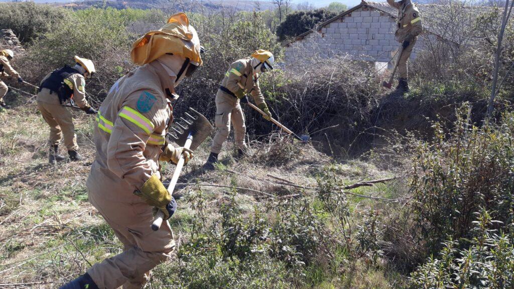 Extinción de incendio