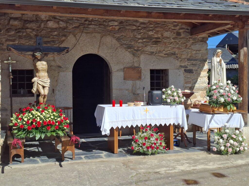 Dehesas y San Andrés de Montejos celebran sus fiestas del Cristo con nuevos compromisos de inversión