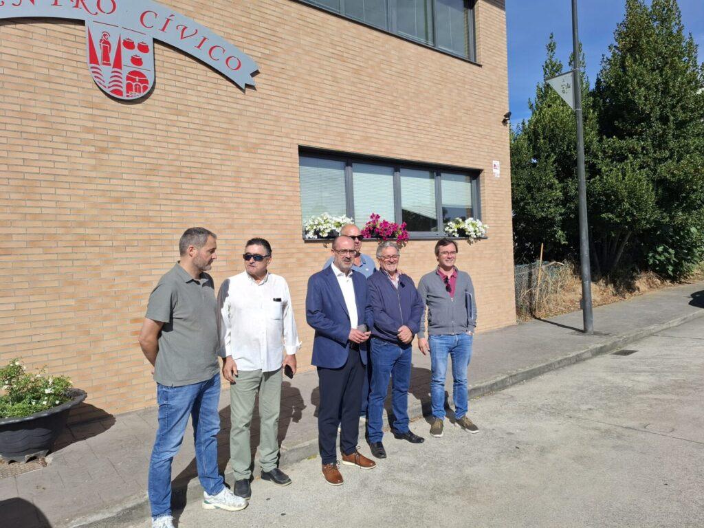 Concluyen las obras de reparación de la fachada del centro cívico de Santo Tomás de las Ollas