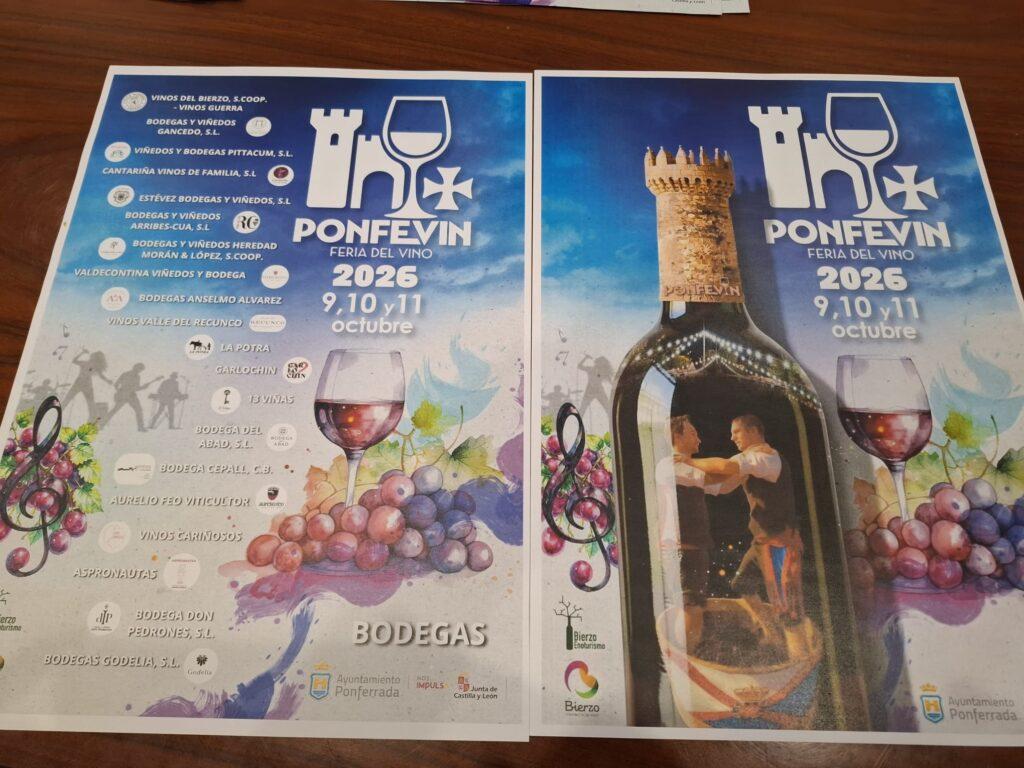 La feria del Vino de Ponferrada se celebrará del 9 al 11 de octubre