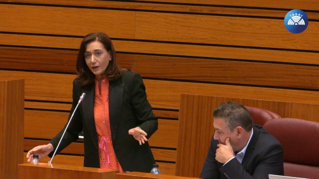 alicia gallego. UPL. Pleno Cortes CyL. 22 septiembre 2026