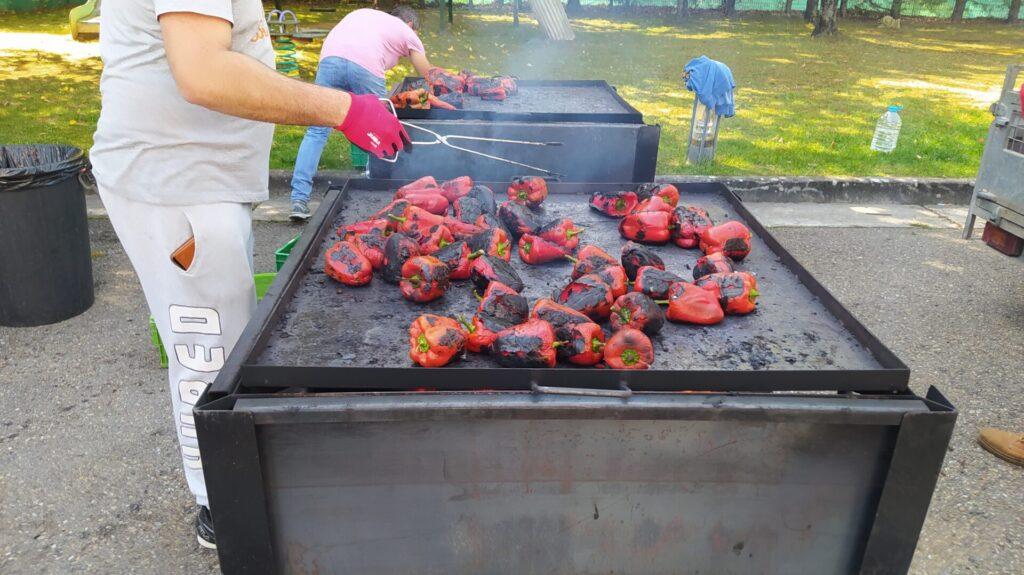 Comienza la campaña de asado de pimientos en el Bierzo
