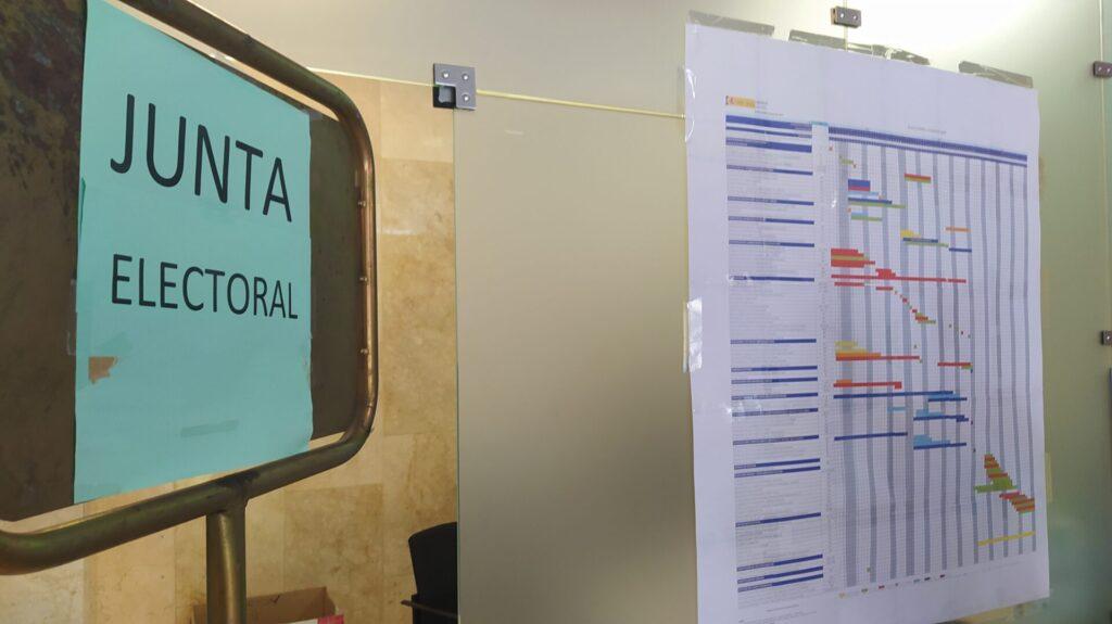 Cartel Junta Electoral de Zona