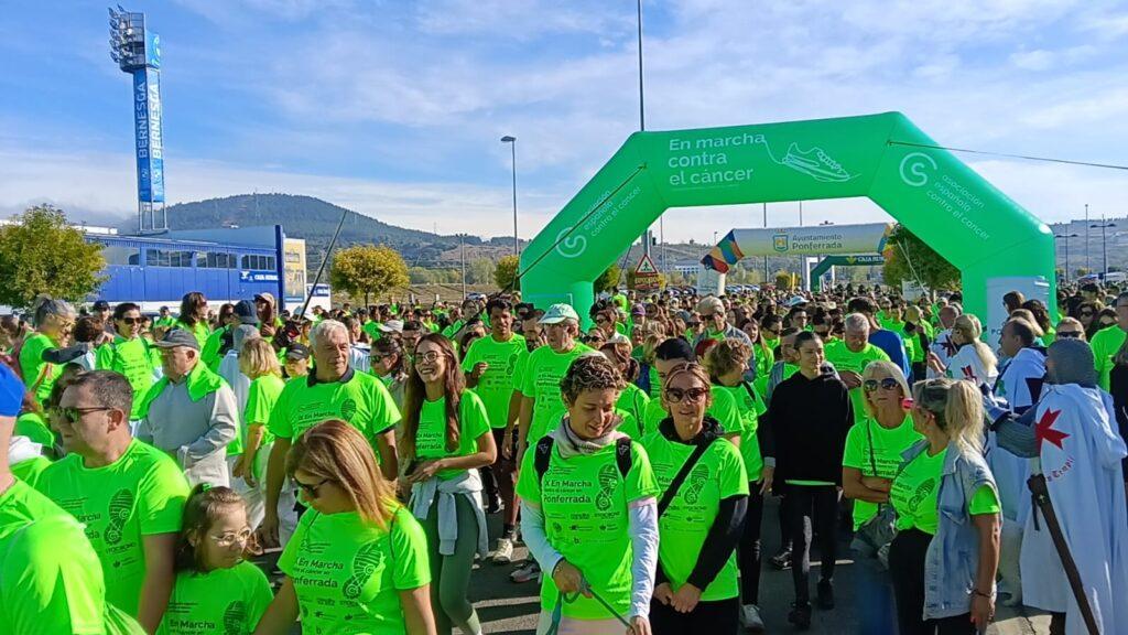 Marcha Cáncer Ponferrada 2026. Caminando 2